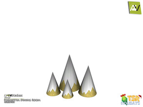 Sims 3 — Holiday Wonderland - Poinsettia Christmas Decor by ArtVitalex — - Poinsettia Christmas Decor - ArtVitalex@TSR,