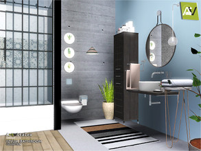 Sims 3 — Izyum Bathroom by ArtVitalex — - Izyum Bathroom - ArtVitalex@TSR, Dec 2020 - All objects are recolorable - Izyum