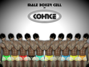 Sims 4 — Kohnke Male Boxer Cell by CHKohnke — Men's Boxer Underwear