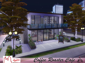 Sims 4 — Coffee Roaster Cafe by Lyca02 — Coffee Roaster Cafe by Lyca02 This build contains: 3 Bathrooms 2 Floors with