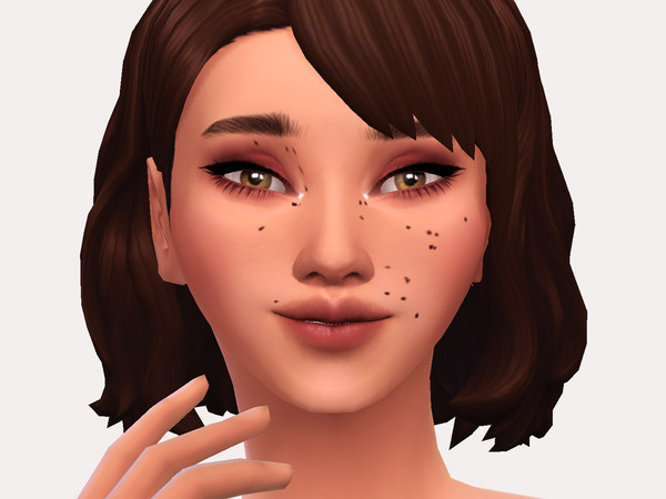 Sims 4 — Mira Birthmarks by Sagittariah — base game compatible 1 swatch properly tagged enabled for all occults disabled