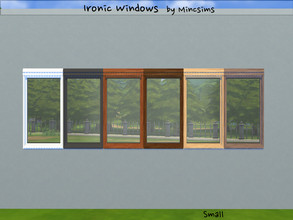Sims 4 — Ironic Small Closed by Mincsims — Diagonal is supported. a part of Ironic Set. It is optimized for Ironic sets.