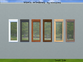Sims 4 — Ironic Small Closed Side by Mincsims — Diagonal is supported. a part of Ironic Set. It is optimized for Ironic