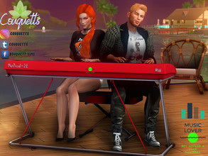 Sims 4 — Couquetts Music Lovers by couquett — - for your couple sims - poses in grup - 5 poses in total 5 male poses 5