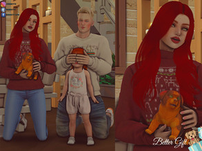 Sims 4 — Couquetts Better Gift by couquett — Hi guys This a pose grup, to use with your sims How to used? there are some