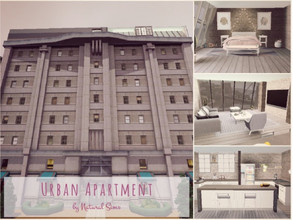 Sims 3 — Urban Apartment 2 by Natural_Sims — A modern urban apartment for your Sims. It contains a bedroom, a bathroom,