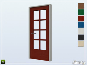 Sims 4 — Sevilla Square Door Glass 1x1 by Mutske — This door is part of the Sevilla Contructionset. Made by Mutske@TSR. 