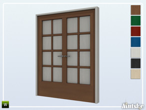 Sims 4 — Sevilla Square Door Privat 2x1 by Mutske — This door is part of the Sevilla Contructionset. Made by Mutske@TSR. 