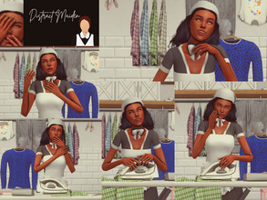 Sims 4 — Couquetts Distract Maiden PosePack by couquett — Hi guys This a pose for use with your sims How to used? there