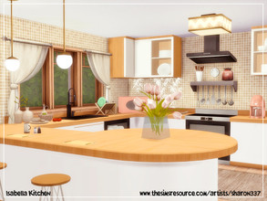 Sims 4 — Isabella - Kitchen by sharon337 — 6 x 7 Room $27,066 Please make sure you download all required Custom Content