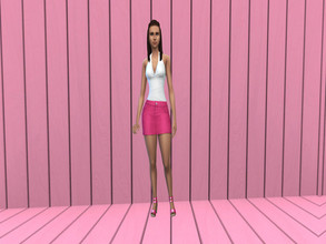 Sims 4 — Pink Wall CAS Background by XxThickySimsxX — Custom CAS background that replaces the default background. Please