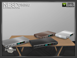 Sims 4 — Nesd dining room audio by jomsims — Nesd dining room audio