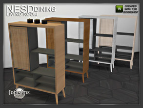 Sims 4 —  Nesd dining room furniture by jomsims —  Nesd dining room furniture