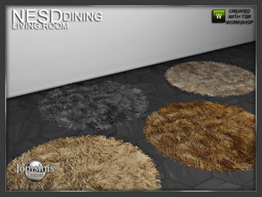 Sims 4 — Nesd dining room rugs by jomsims — Nesd dining room rugs