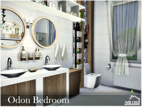 Sims 4 — Odon Bathroom by nobody13922 — Bright, elegant, spacious and pleasant. Size: 5x4 Price: 13 233$ I hope you like