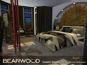 Sims 4 — Bearwood - Master Bedroom by fredbrenny — The Master Bedroom. My Sim-self's bedroom. I am sharing Freddie's