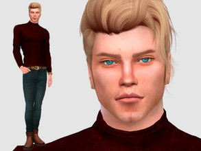 Sims 4 — Heinrich Schultz by DarkWave14 — Download all CC's listed in the Required Tab to have the sim like in the