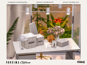 Sims 4 — Proxima Office Decorations by Winner9 — Elegant office decorations. Enjoy! This set contains: 1) Books 2) Books