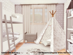Sims 4 — Isabella - Child Bedroom 2 by sharon337 — 5 x 4 Room $4,573 Please make sure you download all required Custom