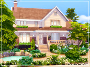 Sims 4 — Isabella - The Lot  by sharon337 — This is an Unfurnished House which you can use the Isabella Rooms I created