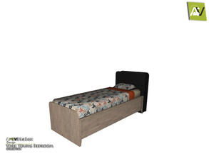 Sims 3 — York Bed by ArtVitalex — - York Bed - ArtVitalex@TSR, Jan 2021