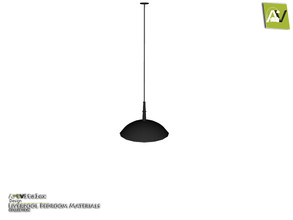 Sims 3 — Liverpool Ceiling Lamp Medium by ArtVitalex — - Liverpool Ceiling Lamp Medium - ArtVitalex@TSR, Jan 2021