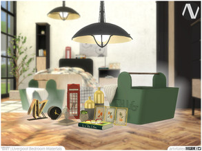 Sims 4 — Liverpool Bedroom Materials by ArtVitalex — - Liverpool Bedroom Materials - ArtVitalex@TSR, Jan 2021 - All