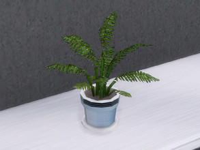 Sims 4 — The Home Office Mega Fern by seimar8 — The mega fern makeover! Part of The Home Office set. Base Game