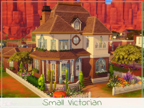 Sims 4 — Small Victorian by simmer_adelaina — Hello everyone! Nestled in the the heart of the StrangerVille Plaza, this