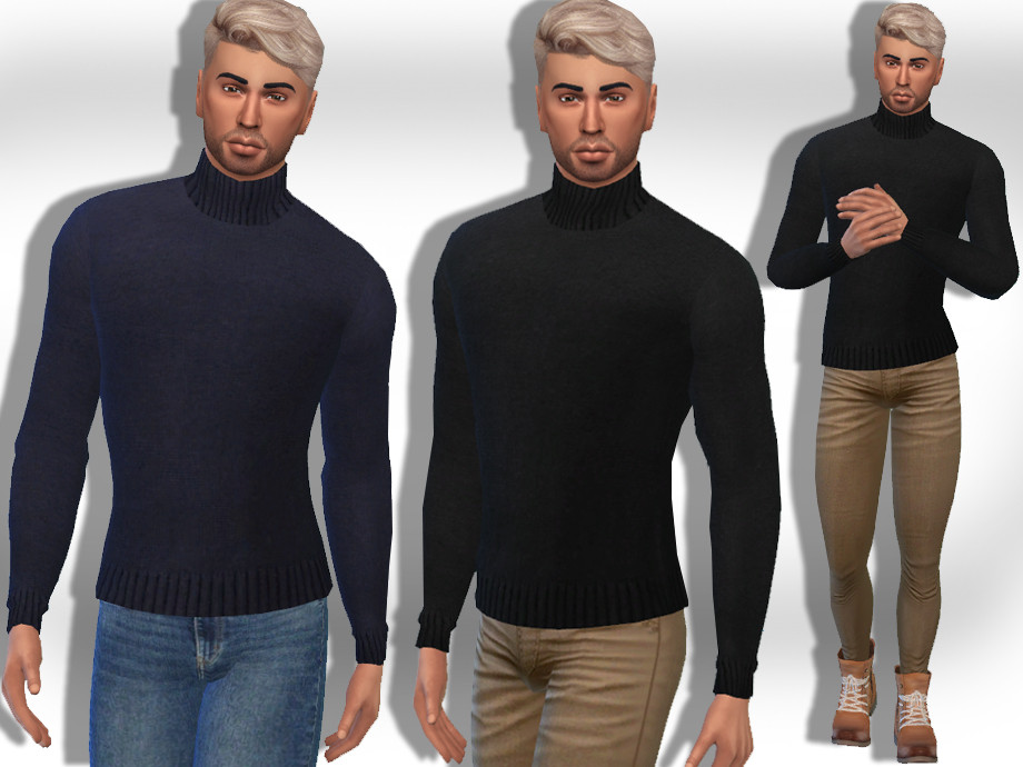 Sims 4 Turtleneck Bodysuit