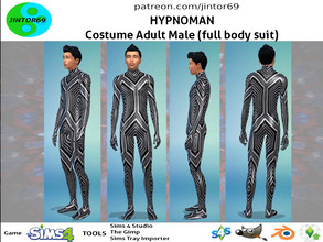 Sims 4 — HypnoMan by jintor — Costume Adult Male All categories