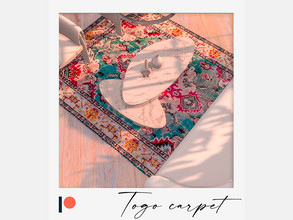 Sims 4 — Togo carpet Patreon by Winner9 — Togo carpet, you can find it easy in your game by typing Winner9 or Togo in