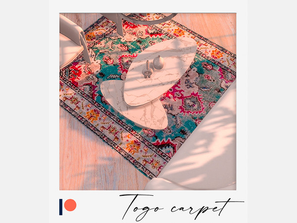 Sims 4 — Togo carpet Patreon by Winner9 — Togo carpet, you can find it easy in your game by typing Winner9 or Togo in
