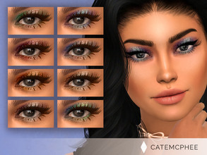 Sims 4 — ES-17 / Euphoria Shadow by catemcphee — - 8 swatches - Inspired by Euphoria - enjoy :) 