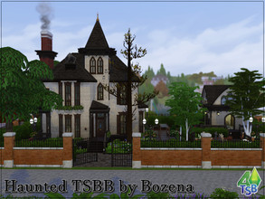 Sims 4 — Haunted TSBB  by Bozena — You're looking for a haunted house with that sparkle in your eye. This house is