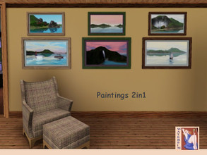 Sims 3 — ws Impression Nature 2x1 by watersim44 — Impression Nature 2x1 Beautiful impression nature - sea, mountains,