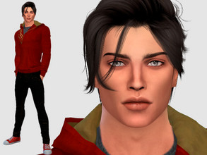Sims 4 — Robbie Collins by DarkWave14 — Download all CC's listed in the Required Tab to have the sim like in the