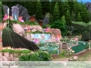 Sims 4 — Magic Whale / No CC by nolcanol — Magic Whale is an amazing national park that was created to honor the largest