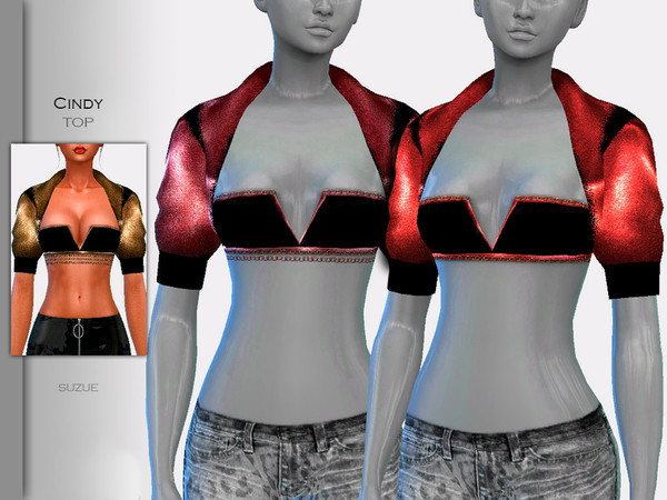 Sims 4 — Cindy Jacket - Fitness needed by Suzue — S. Updated (2021) -For Female (Teen to Elder) -20 Swatches -HQ
