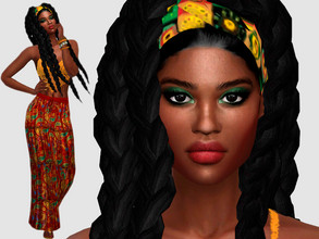 Sims 4 — Florencia Salas by DarkWave14 — Download all CC's listed in the Required Tab to have the sim like in the