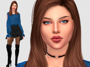 Sims 4 — Irina Miller by DarkWave14 — Download all CC's listed in the Required Tab to have the sim like in the pictures.