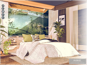 Sims 4 — Hanae Bedroom by Moniamay72 — Hanae Bedroom $ 14342 Size: 7x7 This room is fully equipped, sunny ceiling