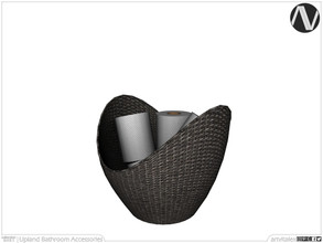 Sims 3 — Upland Toilet Paper Basket by ArtVitalex — Bathroom Collection | All rights reserved | Belong to 2021