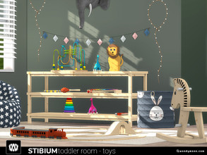 Sims 4 — Stibium Toddler Room Toys by wondymoon — Stibium toddlers sets! Play room toys part with 2 playable toys, 6