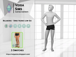 Sims 4 — Billabong - Swim Trunks Low Go by David_Mtv2 — 