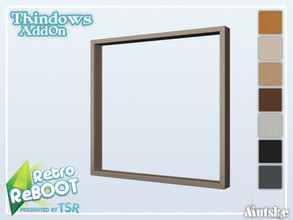 Sims 4 — RetroReBOOT Thindows AddOn Counter 2x1 by Mutske — This window is part of the RetroReBOOT Thindows AddOn