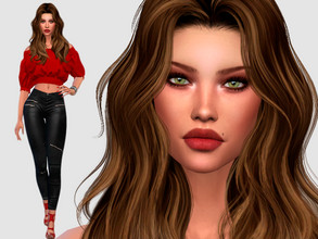 Sims 4 — Alba Ferrari by DarkWave14 — Download all CC's listed in the Required Tab to have the sim like in the pictures.