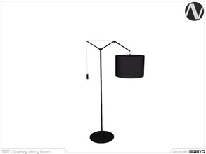 Sims 3 — Downey Floor Lamp by ArtVitalex — Living Room Collection | All rights reserved | Belong to 2021 ArtVitalex@TSR -