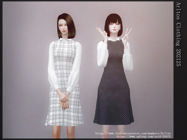 Sims 4 — Arltos Clothing 202125 by Arltos — 10 colors New mesh by me