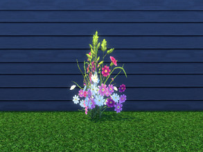 Sims 4 — Up The Garden Path Cosmos Flowers by seimar8 — Cosmos flowers. Part of Up The Garden Path set. Base Game